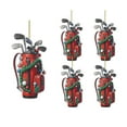 thumbnail image 1 of 5PCS Golf Bag Christmas Ornament 2025, Golf Bag 2D Flat Acrylic Ornaments, Personalized Gift for Golfers, Christmas Tree Decor, Xmas Birthday Gifts for Golfers, 1 of 10