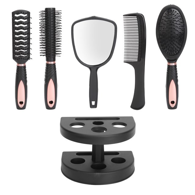 5PCS Hair Brush Set Paddle Hair Brush Detangle Massage Styling Comb