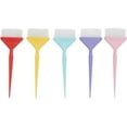 thumbnail image 1 of 5PCS Hair Color Brushes Kit, Frosted Handle Soft Bristles Hair Tinting Brushes Hair Coloring Tool for Salon Home DIY, 1 of 5