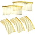 thumbnail image 1 of 5PCS Hair Combs for Women Accessories Metal Bridal Hair Comb 20 Teeth Wedding Veil Comb Decorative for Women Girls Fine Hair, 1 of 4