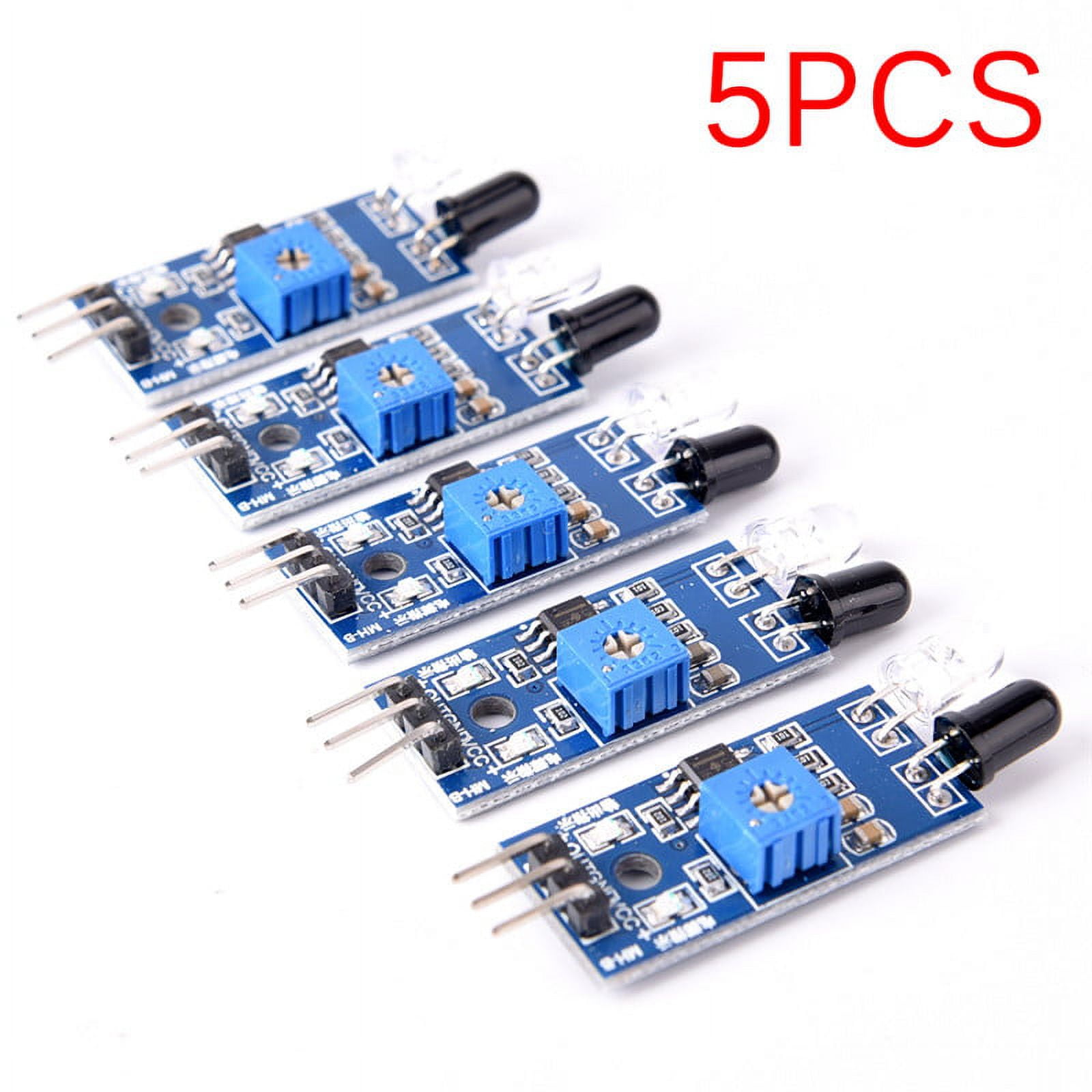 5PCS IR Infrared Obstacle Avoidance Sensor Module For Arduino Smart Car ...