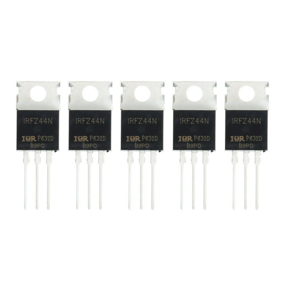 5PCS IRFZ44N TO220 IRFZ44NPBF 55V / 49A Straight TO-220 NMOS FET IRFZ44 IC New