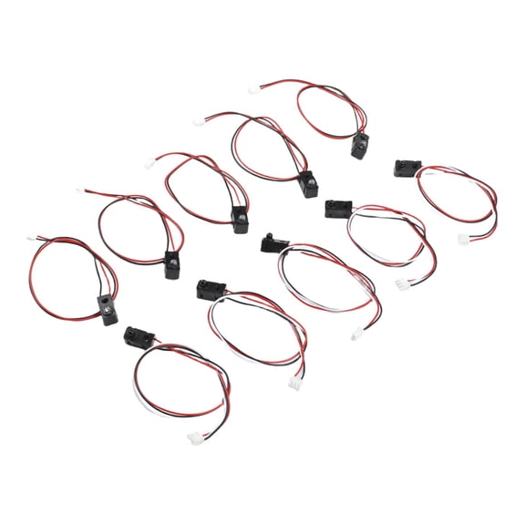 5PCS Infrared Sensor Module with 3mm 5mm LED Size Options for Beam Interruption Detection in Maker and Robotics Projects (5MM-25CM)