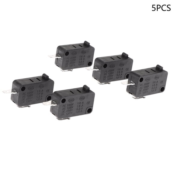 5PCS KW1-103 Large Micro Switch 2 Pins Normally Closed Button Stroke Switch
