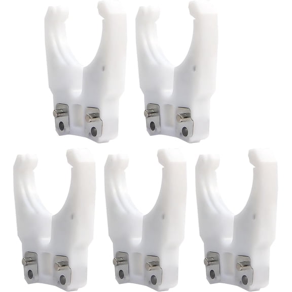 5PCS/Lot ISO30 Tool Holder Clamp, Flame Proof Rubber CNC Machines Automatic Tool Changer, Sturdy ISO30 CNC Clamps for Machining Center, Woodworking Engraving Machine