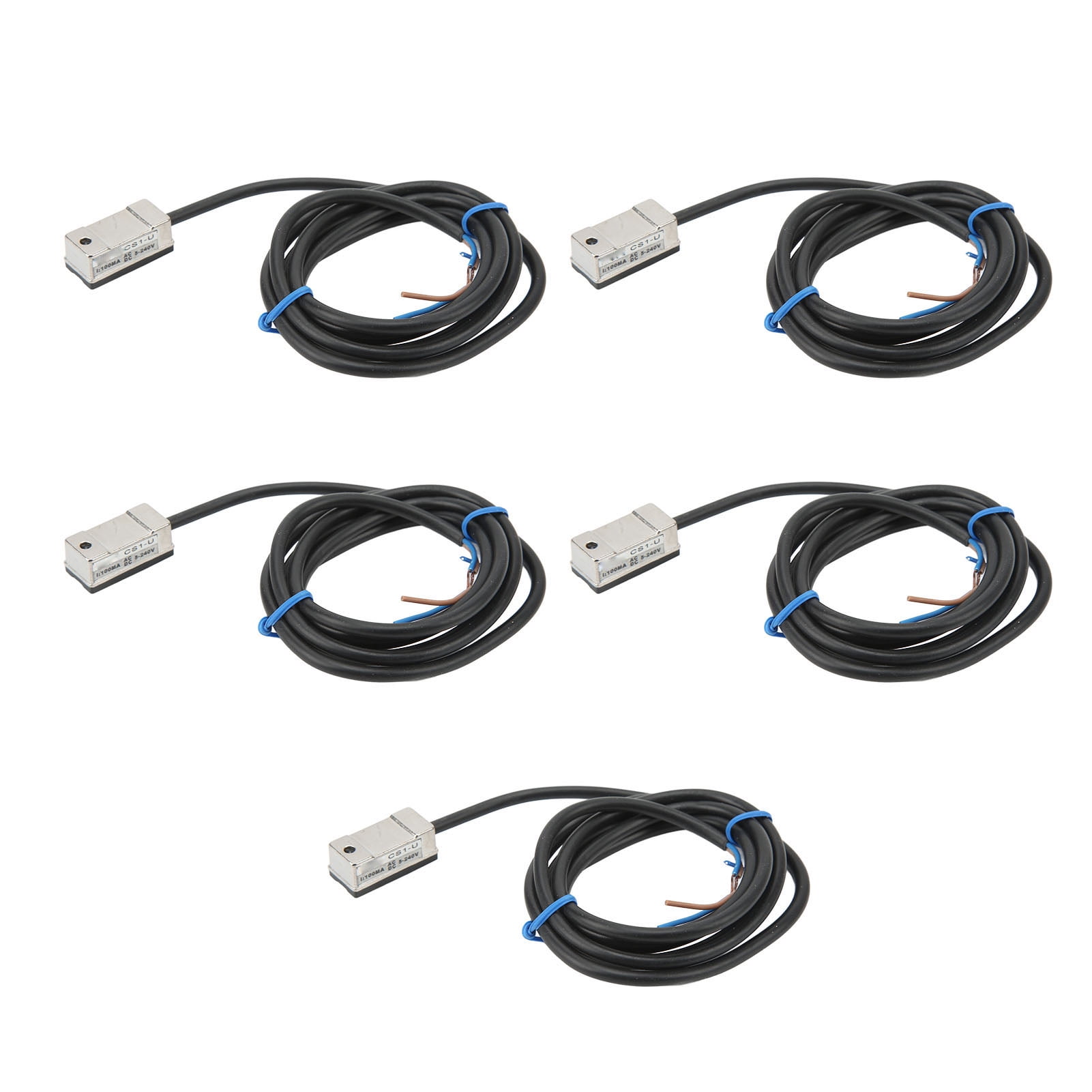 Uxcell Hall Effect Proximity Switch Sensor - DC 5-240V, 2-Wire, 10mm Detection, For Magnets (CS1-J)