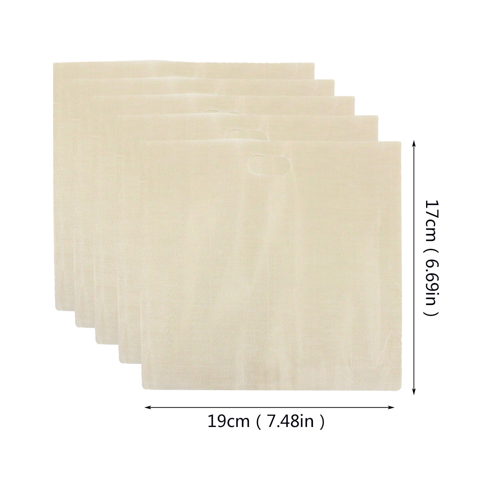 5PCS Mat Small Oven Mat Copper Grill Oven Mat Liner Grill Pans for