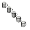 thumbnail image 1 of 5PCS Metal Pepper Powder Cooking Dredge Shakers for Outdoor BBQ Seasoning Bottle Pepper Jar Seasoning Can with Handle and Lid, 1 of 8