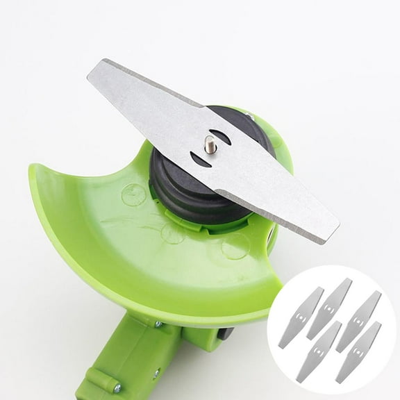 5PCS Metal String Trimmer Blades - Universal Replacement Blades for Lawn Mowers & String Trimmers