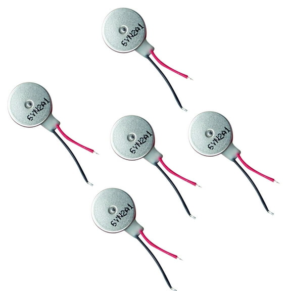 5PCS Mini Brushless Vibration Motors 8mm Low Voltage Range for Mobile Devices and Robotics