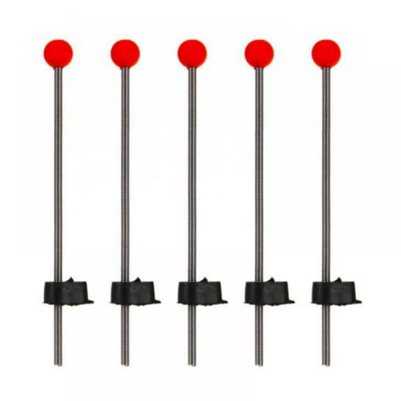 5PCS Mini Winter Ice Fishing Rod Winter Fishing Pole Rod Tip For Fishing Accessories