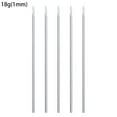 thumbnail image 1 of 5PCS Mixed Disposable 316 Stainless Steel Ear Nose Body Piercing Needles Puncture Needle Navel Stud Jewelry Accessories 18G(1MM), 1 of 8