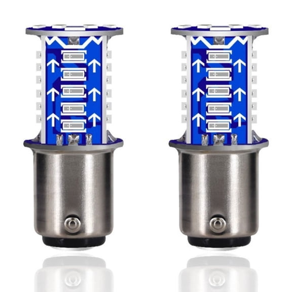 5PCS Motorcycle Flashing Brake Lights 1157-3014-30SMD