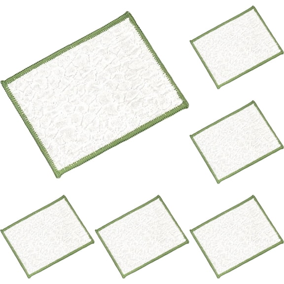 5PCS Multi Wire Dishwashing Rags Double Side Metal Scrubbing Cloths Non Scratch Reusable Cleaning Cloths for Kitchen Pots Pans Wet and Dry Use,Kitchen Scrubber,Reusable Cloth,Greyx5