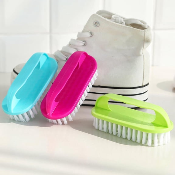 5PCS Multi-purpose Plastic Laundry Brush Scrubbing Clothes Strong Brush