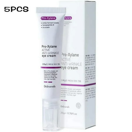5PCS NEW 2024 DEleventh Pro-Xylane Anti-Aging Active Eye Cream 20g / Anti Oxidation, Fade Fine Lines around Eyes, Remove Dark Circles, Prevent New Wrinkles and Repair Eye Skin, From Korean Brand