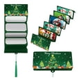 thumbnail image 1 of 5PCS New Christmas Cash Gift Envelope – Creative Money Holder with 10 Slots for Bills & Gift Cards, DIY Holiday Surprise Envelope for Xmas Party Gifts (Green), 1 of 5