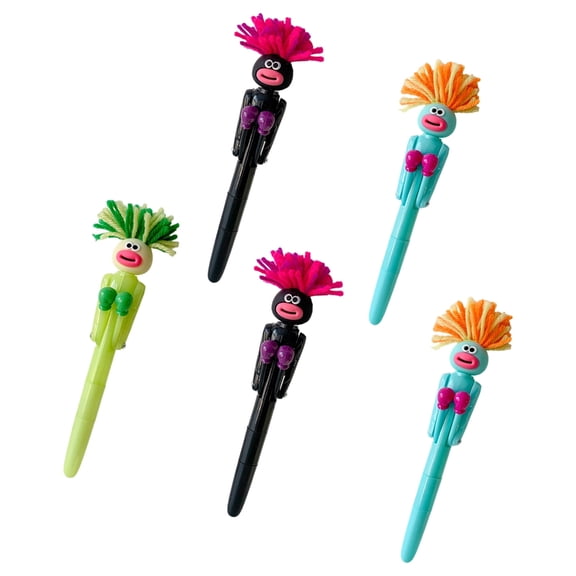5PCS Novelty Boxing Glove Pens Decompress Ballpoint Pens With Ergonomic Grip For Students Workers Writing