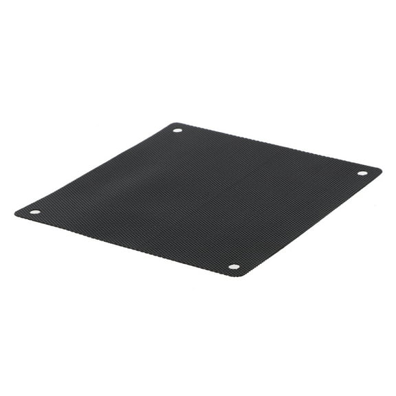 5PCS PVC Fan Dust Filter PC Dustproof for Case Cuttable Computer Mesh Cover 120x120mm Mesh PVC Black