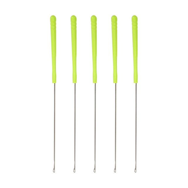 5PCS Plastic Handle Crochet Needle Hook for Hair Braiding, Crochet