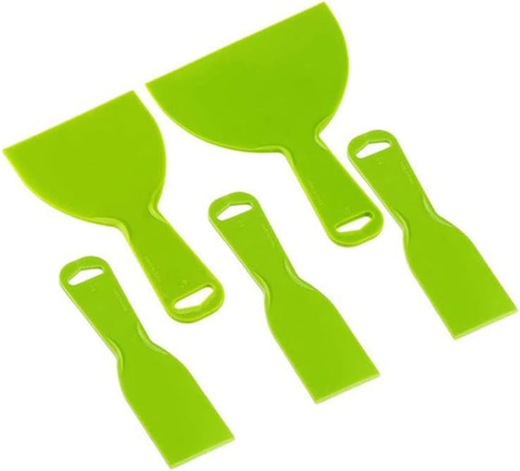 5PCS Plastic Scrapers 45 Degree Design Scraper Tool Efficient MultiPurpose Scraper Tool Set for
