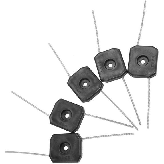 5PCS Plastic Wire For Lawn Trimmer Heads, 6 In Trimmer Line Trimmer Head Replacement Garden Tool Accessories Lawn Trimmer Replacement Parts