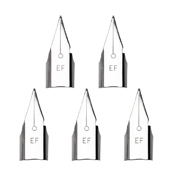 5PCS Replacement Pen Nib Medium Nib Extre Fine Nib Optional for Fountain Pen