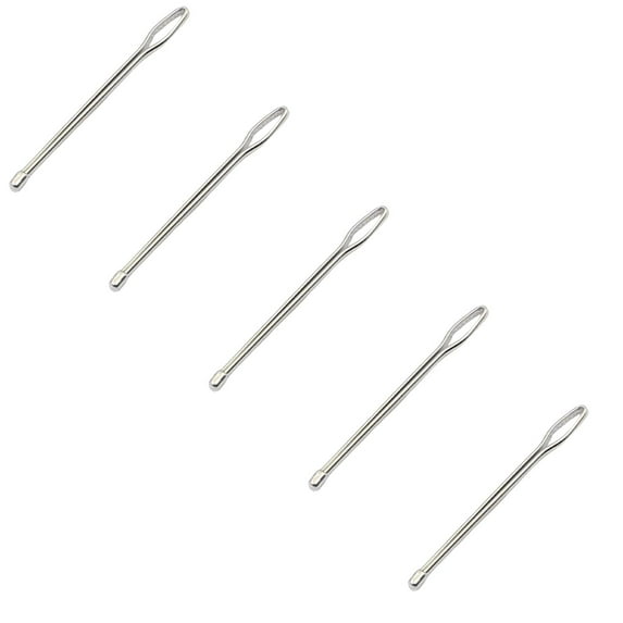 5PCS Rope Threaders,Drawstring Threader Tool Set with Latch,DIY Draw String Clip Replacement Easy Quick Insert Bodkin Sewing Tool Drawstring Puller Tool for Hoodies,Shorts,Pants(A)