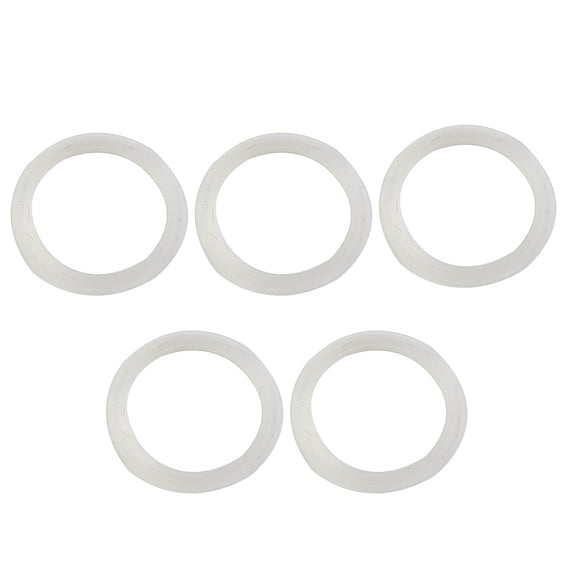 5PCS Rubber O-Ring Sealing Gasket for Sink Waste Drain