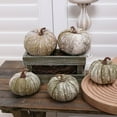 thumbnail image 1 of 5PCS/SET Artificial Pumpkins Halloween Decorations Simulation Foam Pumpkins for Halloween Haunted House Home Decorations, 1 of 8