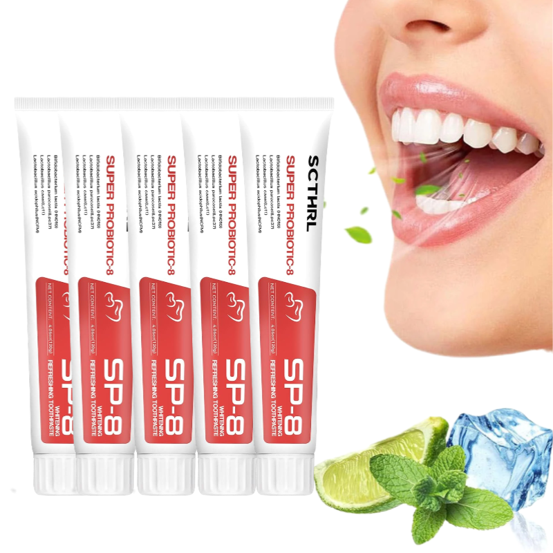 5PCS SP-8 Probiotic Ultra Toothpaste Upgraded, SP-8 New Version ...