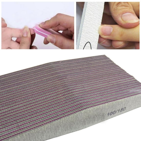 5PCS Sanding Files Buffer Block Manicure Tools Pedicure Gel Set - Nail File Kit for Nail Care