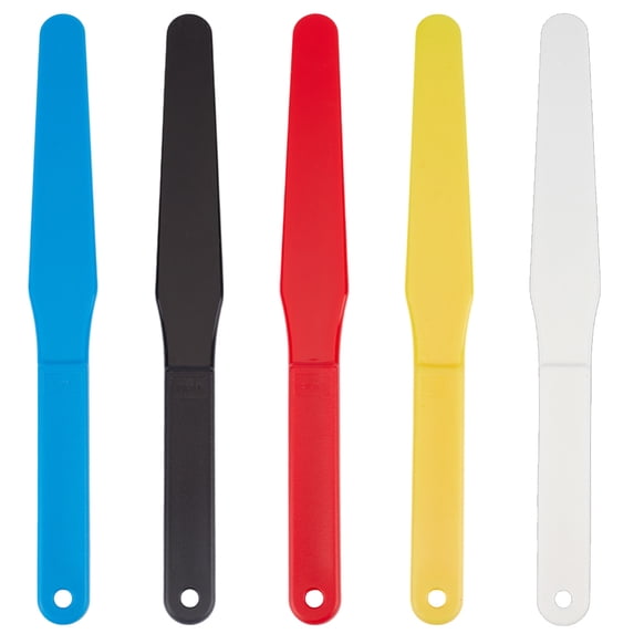 5PCS Screen Printing Spatula 1.2” Width Plastic Spatulas Ink Scoop Screen Printing Shovel Silk Screen Printing Shovel Goop Scoop Ink Spatula