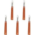 thumbnail image 1 of 5PCS Seam Rippers Unpicker Wooden Handle and Cover Portable Thread Cutter Tool for Sewing Crafting, 1 of 5