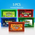 thumbnail image 1 of 5PCS Set Mario Series - Game Boy Advance - Game Cartridge, US Version, 1 of 9