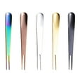 thumbnail image 1 of 5PCS Stainless Steel Fork Simple Fruit Mooncake Salad Picks for Hotel KTV Bar Party, 1 of 5