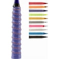 thumbnail image 1 of 5PCS Tennis Racket Grip Tape, Racket Overgrip Tape That Stays Dry & Absorbs Sweat with Velvety Comfort. for Tennis Rackets,Fishing Rods.Wrap Your Racquet for High Performance(Purple), 1 of 8
