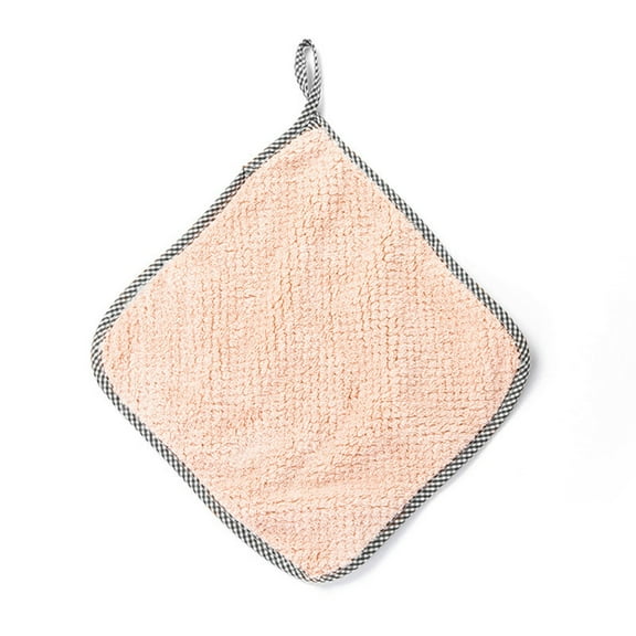 5PCS Thick Microfiber Dish Cloths Reusable Microfiber Table Towels Super Water Absorbent Kitchen Cleaning Towels Pots Tiles Cleaning Rag Household Cleaning Cloth Non-Stick Oil Dish Washing Rag
