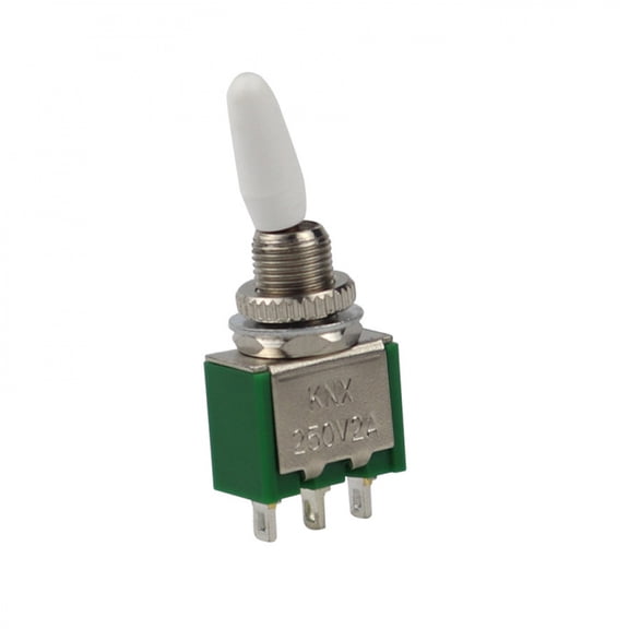 5PCS Toggle Switch 3 Pin 2 Gear Miniature Toggle Power Switch 2-gear Rocker Arm 2A 250V Toggle Switch