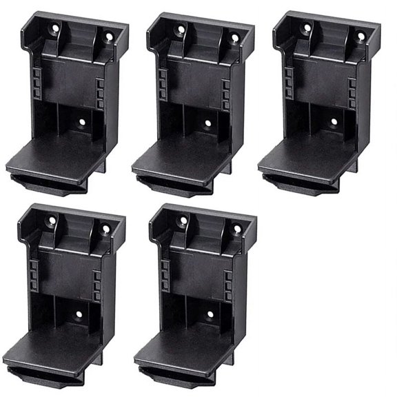 5PCS Tool Mount for Dewalt for Milwaukee 18V 20V Drill Tools Battery Holder for Dewalt 20V Battery Mount Dock Holder Fixing Seat