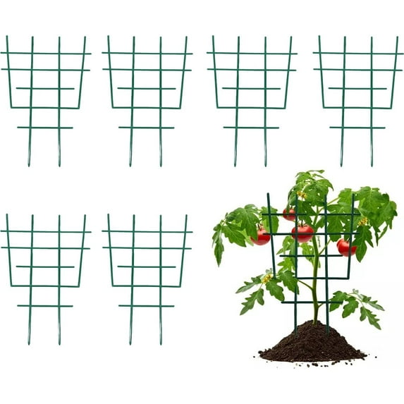 Dalrosia 5PCS Trellis for Potted Plants, Small Garden Trellis for Climbing Plants Outdoor, Plastic Trellis for Potted Plants Indoor, DIY Climbing Trellis Houseplant Supports