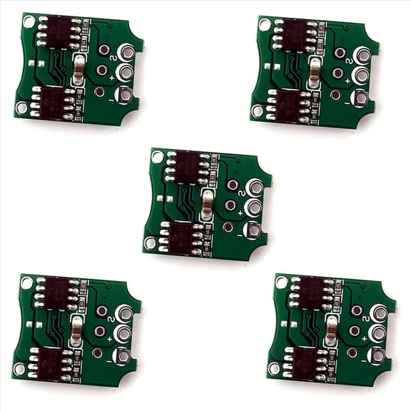 5PCS -Type 3A Mini ESC DIY Two-Way Forward and Reverse with Brushed Aircraft Model Multi-Rotor