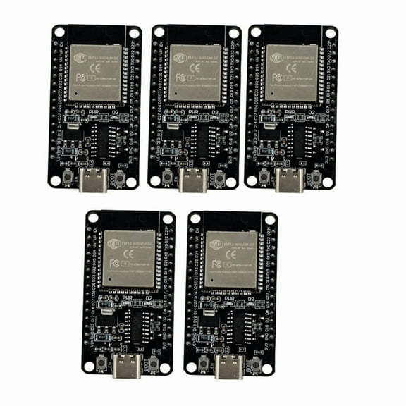 5PCS Type C BTC Miner 50-55KH/S Solo Lottery Miner Bitcoin BTC Miner Asic Mining Low Power Miner for Home Office,5 * Miner 5 * Data Cable (Random color, don't accept the specified color),Black