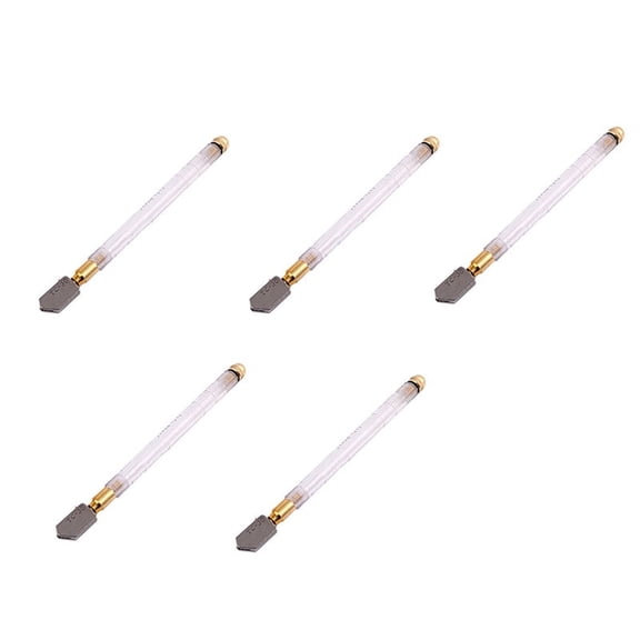5PCS Upgrade Diamond Glass Cutter 2-19mm 175mm Carbonization Tungsten Alloy Glasses Cutters for Hand Tool Glass Cutting