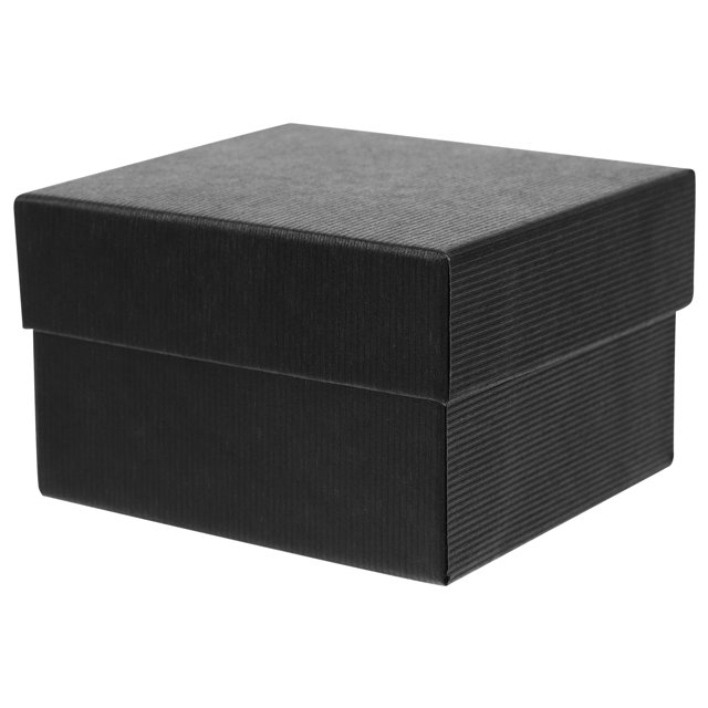 5PCS Watch Storage Box Jewelry Case Wristwatch Organizer for Men Black