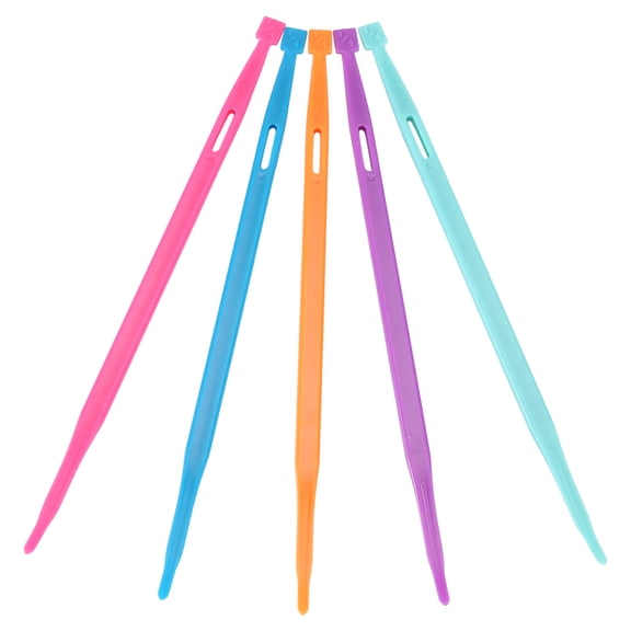 5PCS for Crafting Rubber Band Knitting & Sewing Little Foot Loom Hook Set