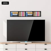 5PCs 34 In Video Game Rack Media Storage Shelves for Wall, CD DVD Storage Shelf