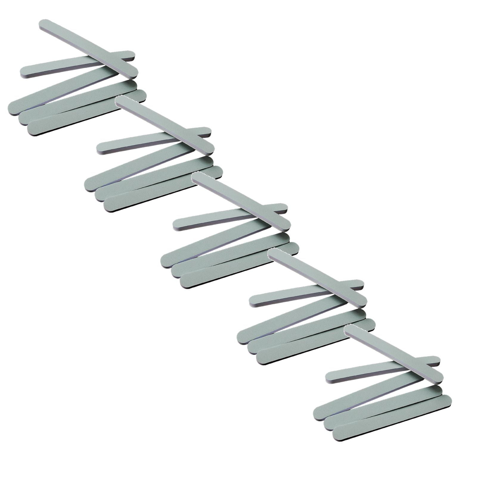 5PCs Nail Files For Acrylic And Natural Nails Double Emery Board