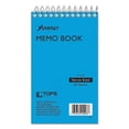 thumbnail image 1 of 5PK Ampad TOP25093 Wirebound Pocket Memo Book, Narrow Rule, 3 x 5, White, 50 Sheets/Pad, 1 of 1