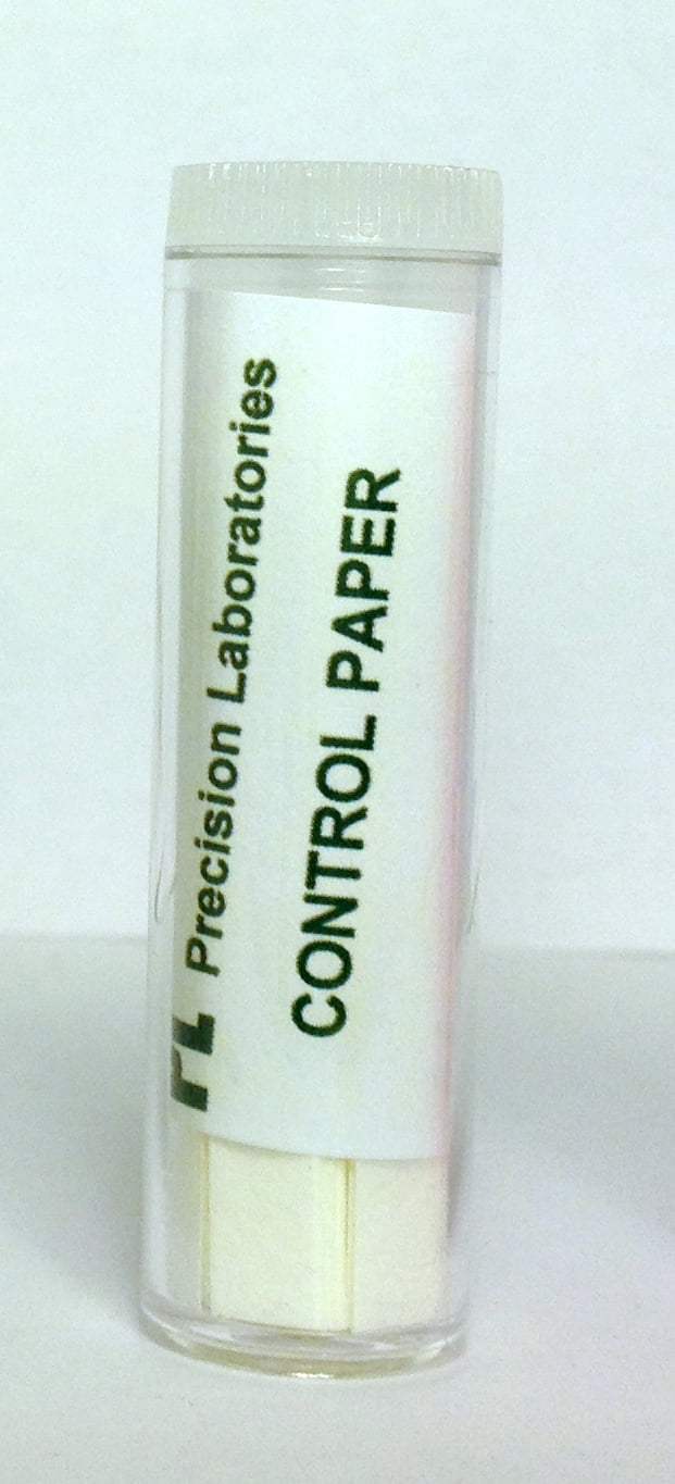 5PK Control Test Paper (No Chemical), 500 Strips (5 Vials of 100) - For ...